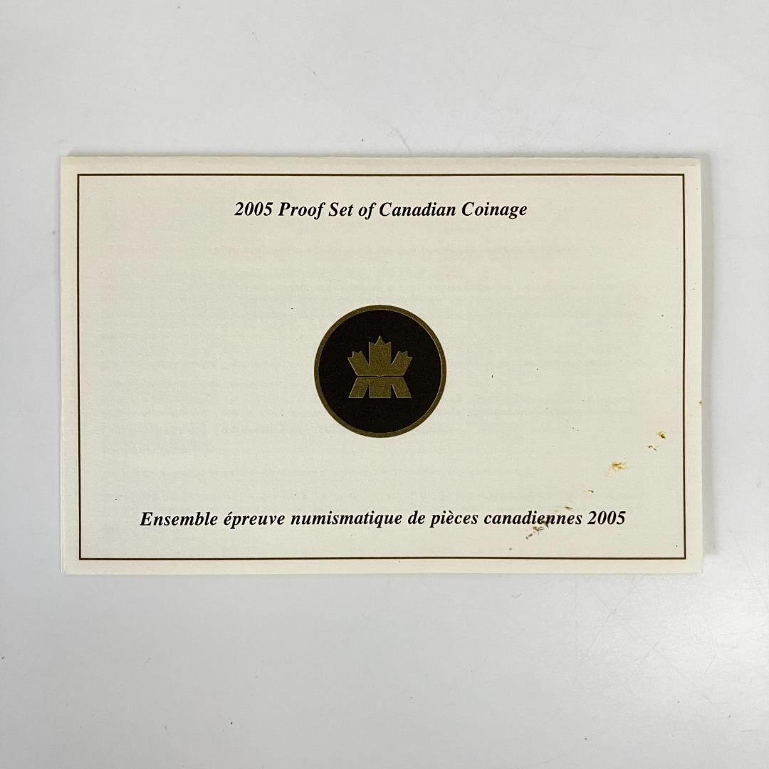カナダ国旗40周年記念 プルーフ貨幣セット 2005年