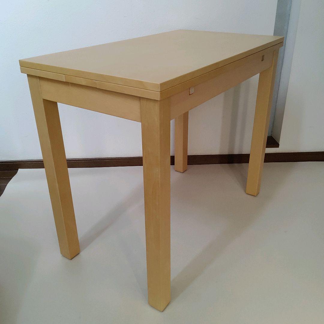 IKEA イケア ダイニングテーブル BJURSTA 伸縮式 伸縮式 送料無料