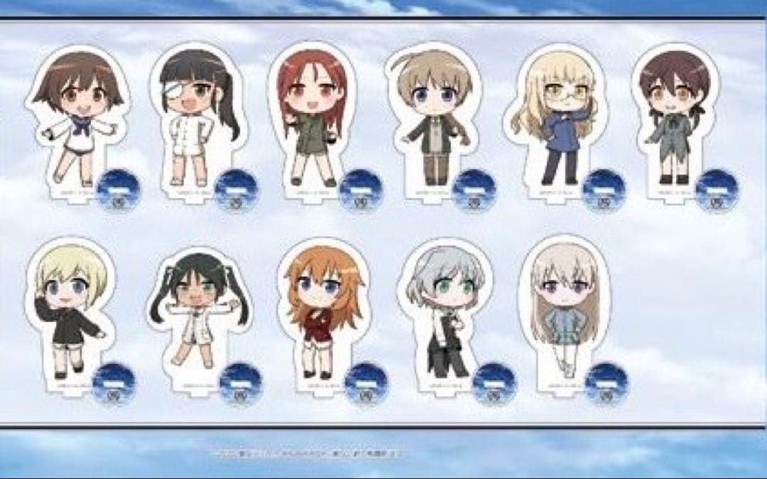 ワールドウィッチーズ　アクキー　アクスタ　ラバスト　おまけ付き