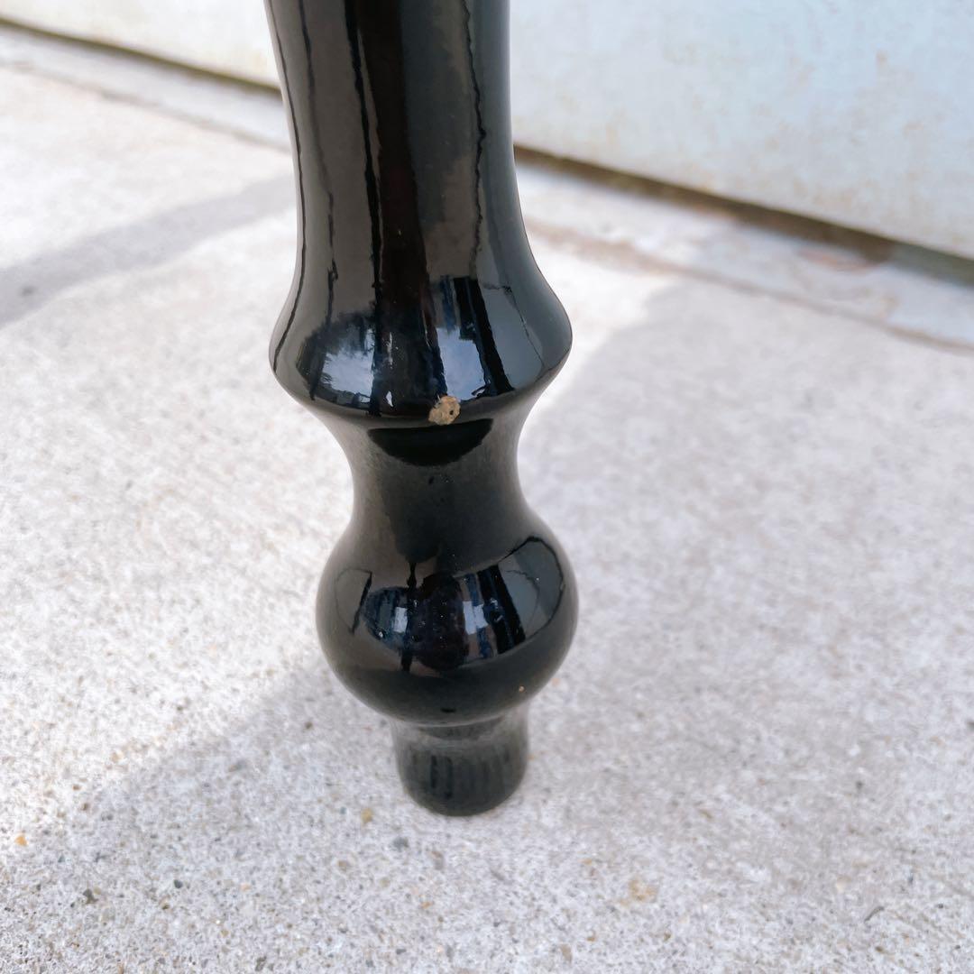 【美品送料込】イタリア ドマン バーズアイ 象嵌 スツール 花台 サイドテーブル