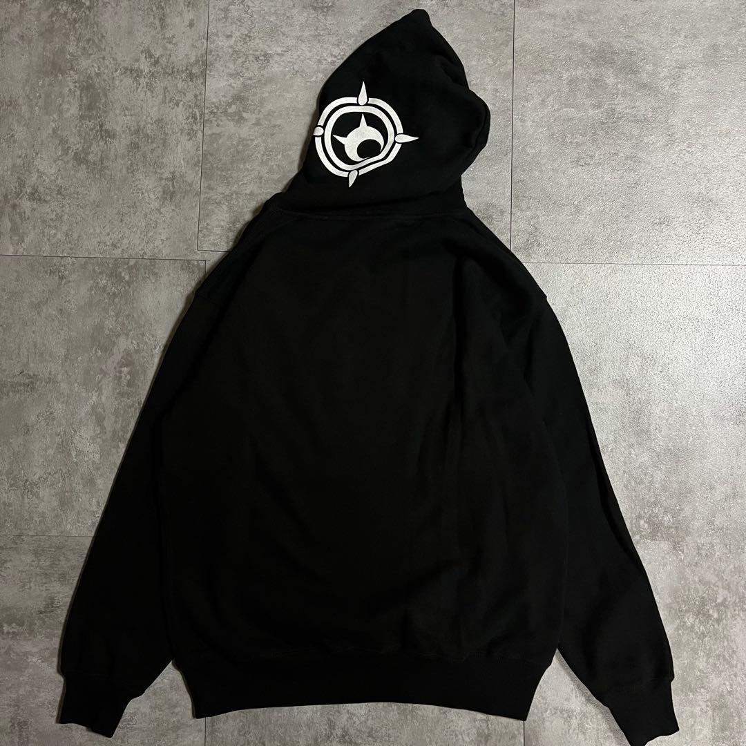 美品　craigfiesta パーカー　【XL】 ブラック