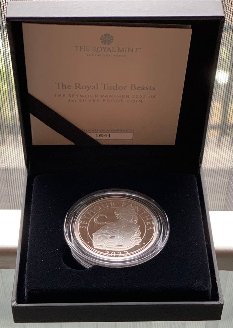 シーモア　パンサー　2oz 銀貨