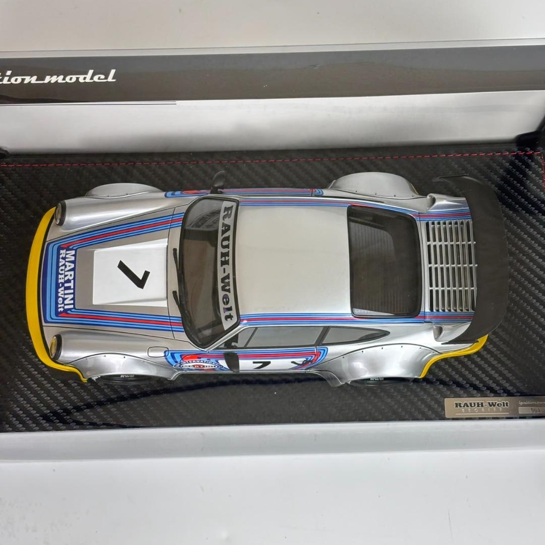 極美品 イグニッションモデル 1/18 RWB 964 With Engine
