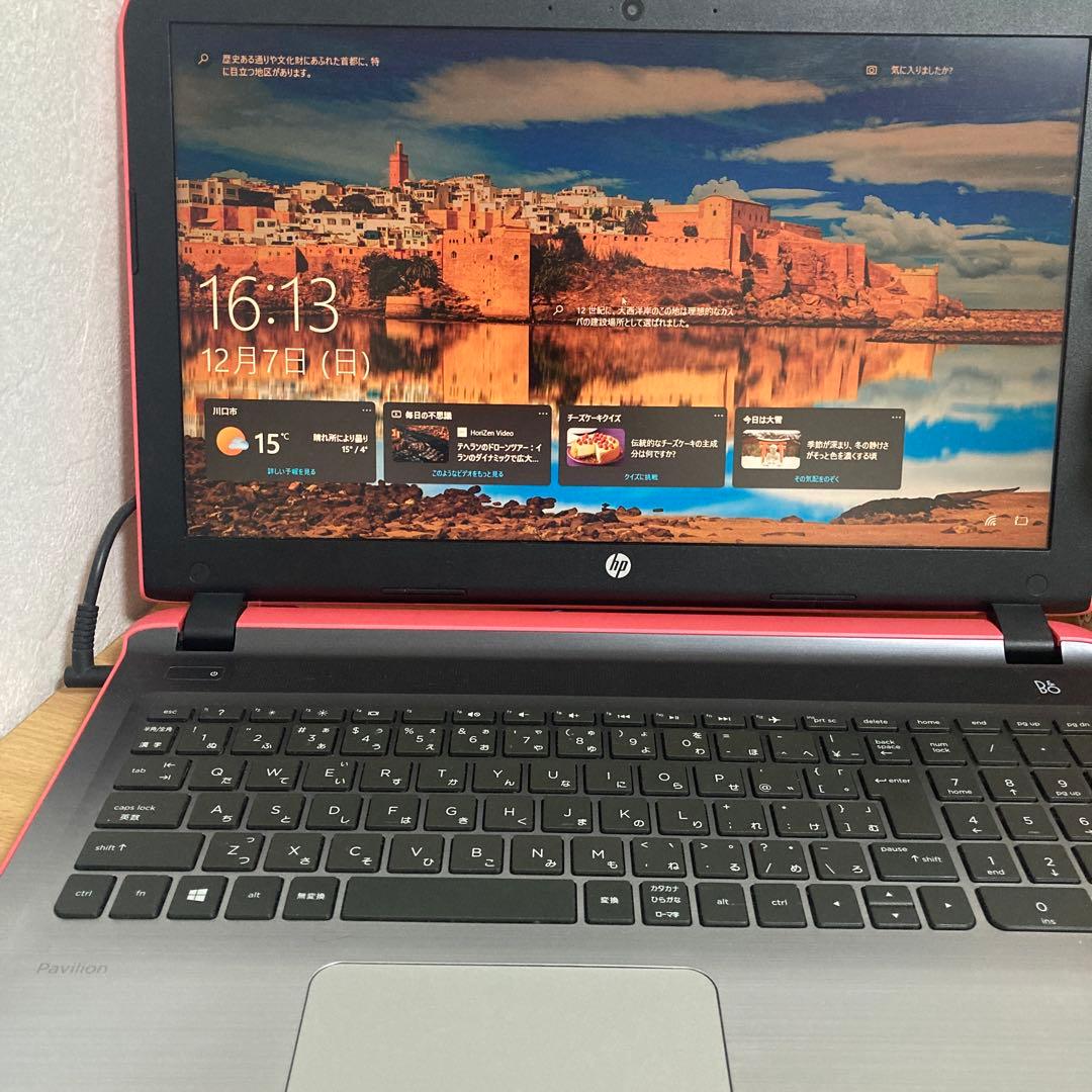 HP Pavilion 15 ピンク i5/8GB/1TB/Office付き