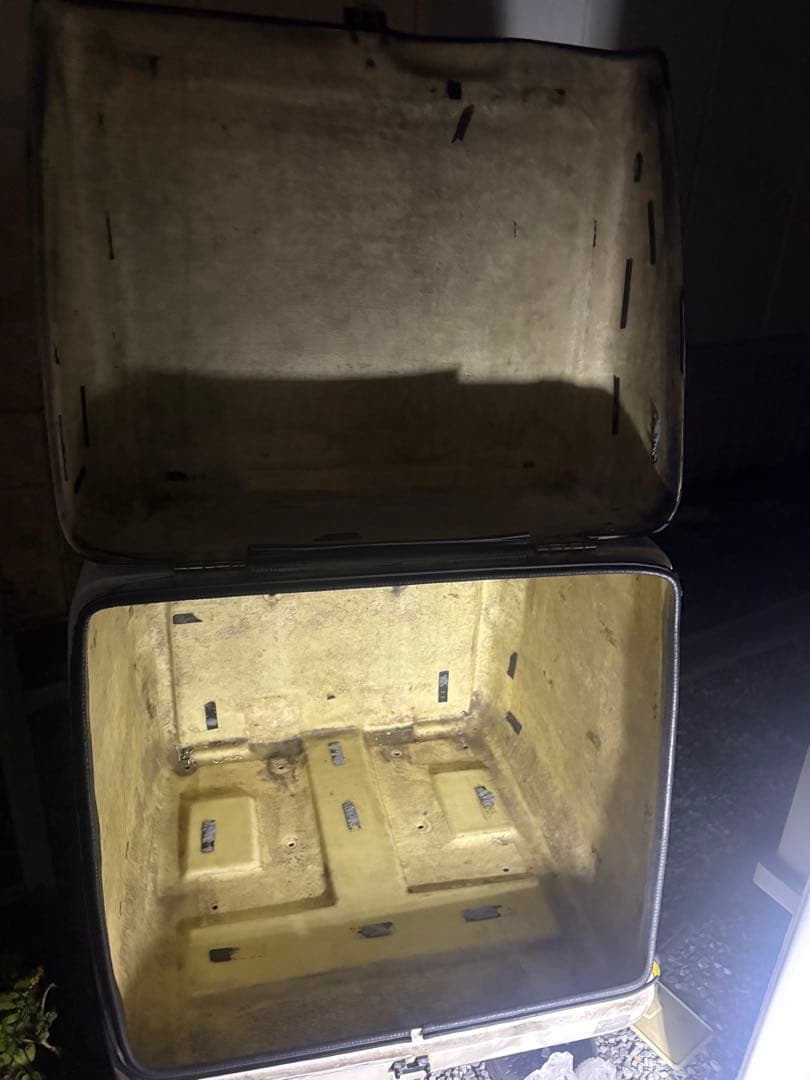 ジャイロキャノピー用ボックス　大　約70cm x 65cm 鍵付き