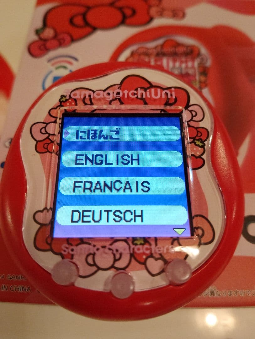 たまごっちユニ　サンリオ　ハンギョドンケース　ハンギョドンチャーム