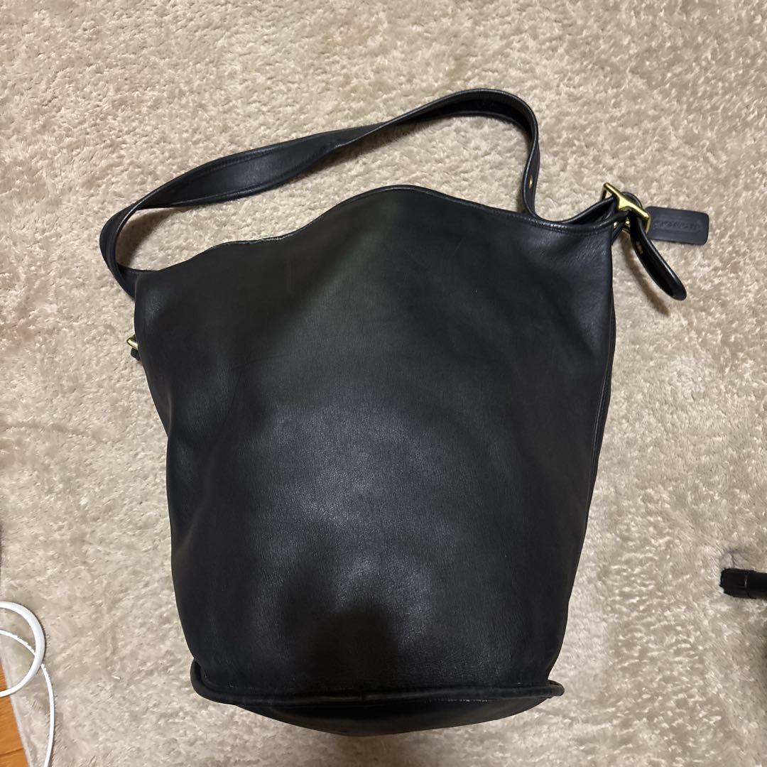 90s コーチ オールドコーチ ダッフルサック バケツ型 USA製　COACH