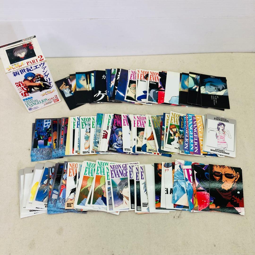 【154枚★大量まとめ】エヴァンゲリオン　トレーディングカード　箱付き　バンダイ