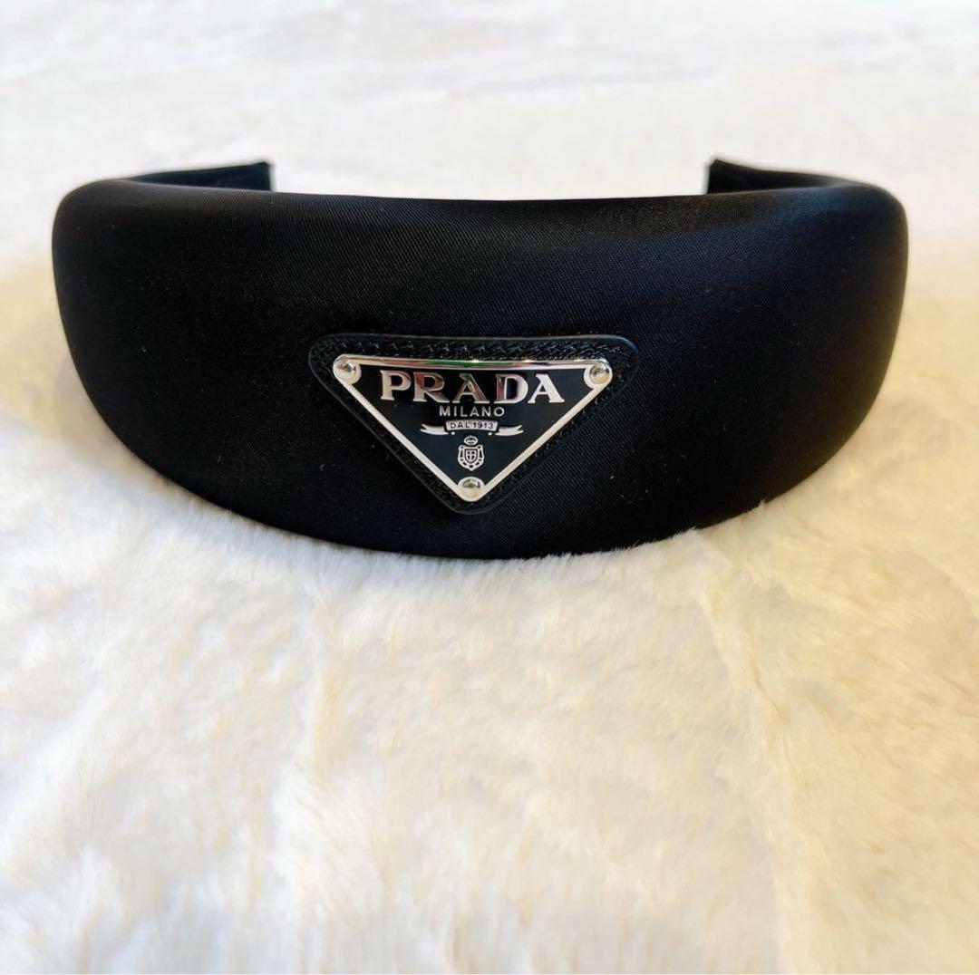 【chiyo】PRADA プラダ　ナイロン　カチューシャ★新品未使用★