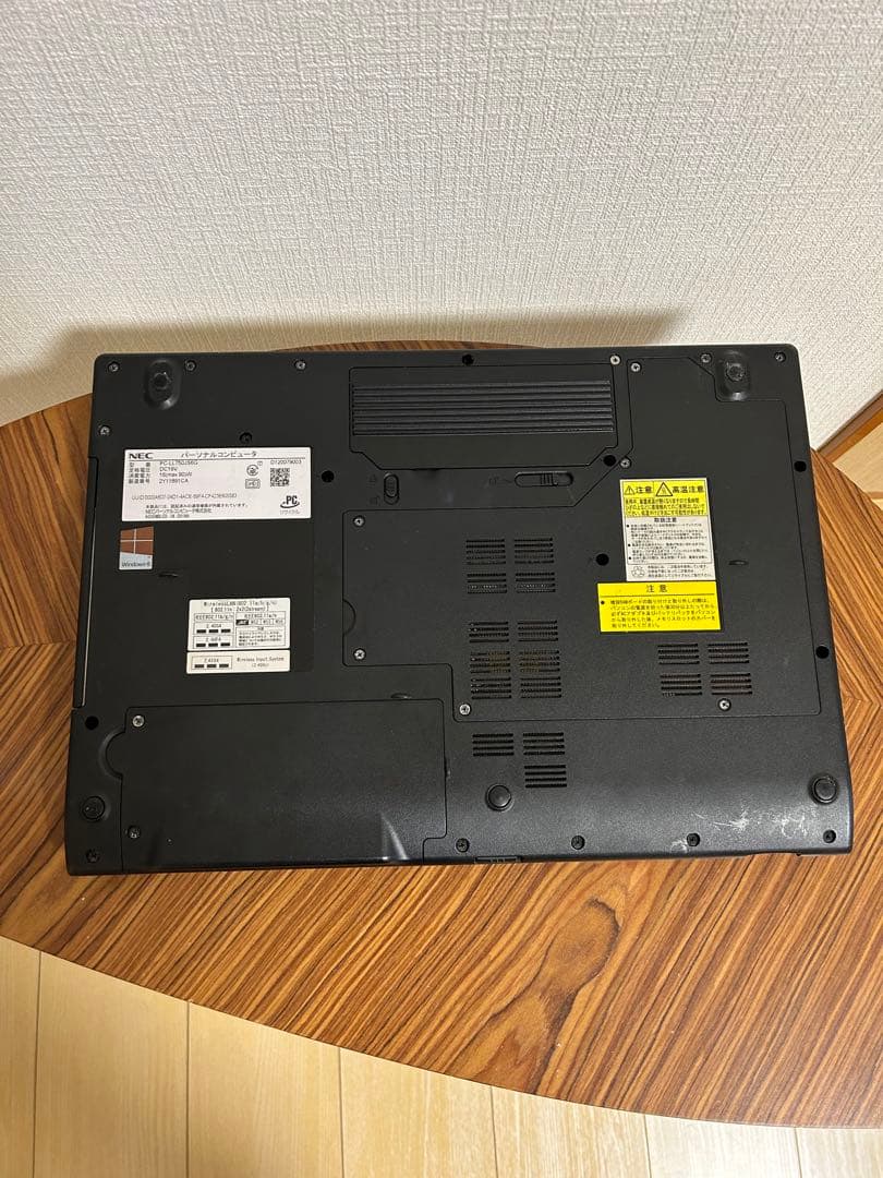 NEC LL750/J ゴールド ノートPC ジャンク品