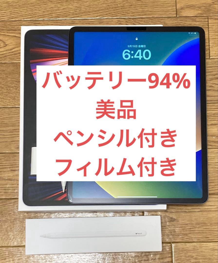iPad Pro 12.9インチ 第5世代 Apple Pencil等まとめ売り