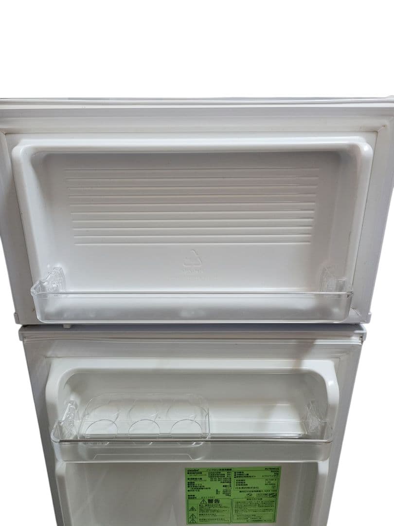 Comfee' コンフィー 2022年製 ノンフロン冷凍冷蔵庫 RCT90WH