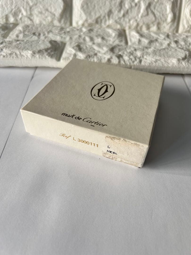 Cartier カルティエ バーガンディレザー ケース