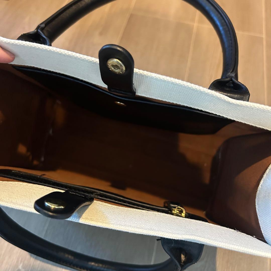 キャンバス　ハンドバッグ