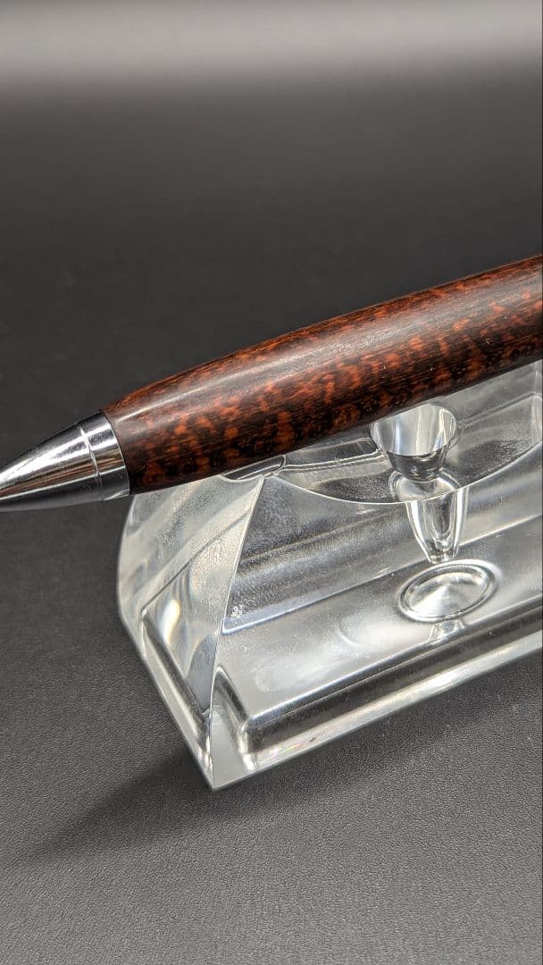 334ペン工房翌檜　スネークウッド　木軸シャーペン　ボールペン　アウトレット