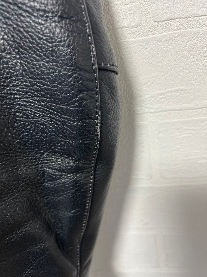 革ジャン　シングルライダース　黒