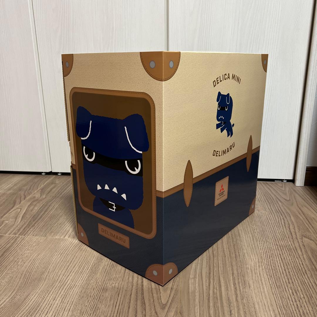 三菱　デリ丸　BIGぬいぐるみ　デニム