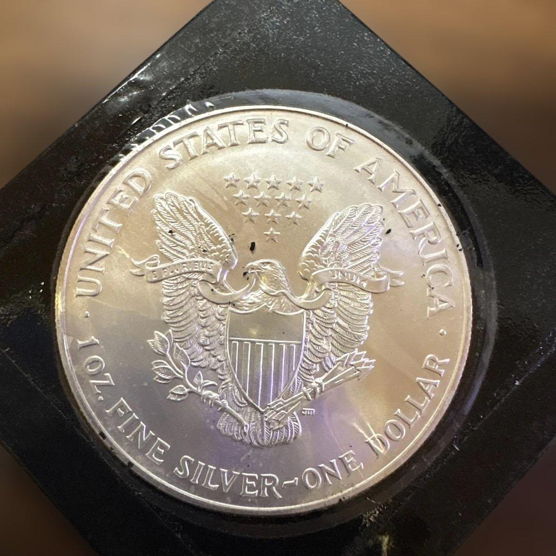 2001年 アメリカ合衆国 1ドル銀貨 1オンス2枚