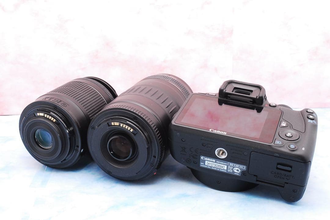 Canon Kiss X7✨一眼レフカメラ✨高性能標準＆超望遠✨初心者セット