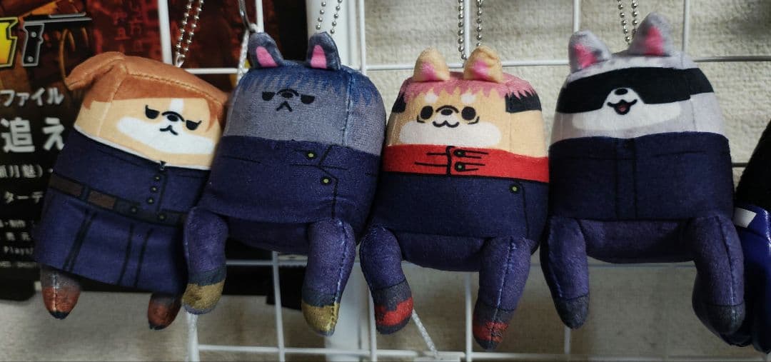 呪術廻戦　おすわりさん　五条悟　虎杖悠仁　伏黒恵　釘崎野薔薇