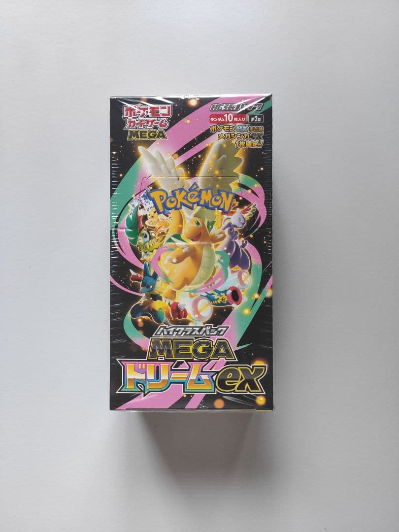 ポケモンカード MEGAドリームEX ボックス シュリンク付き