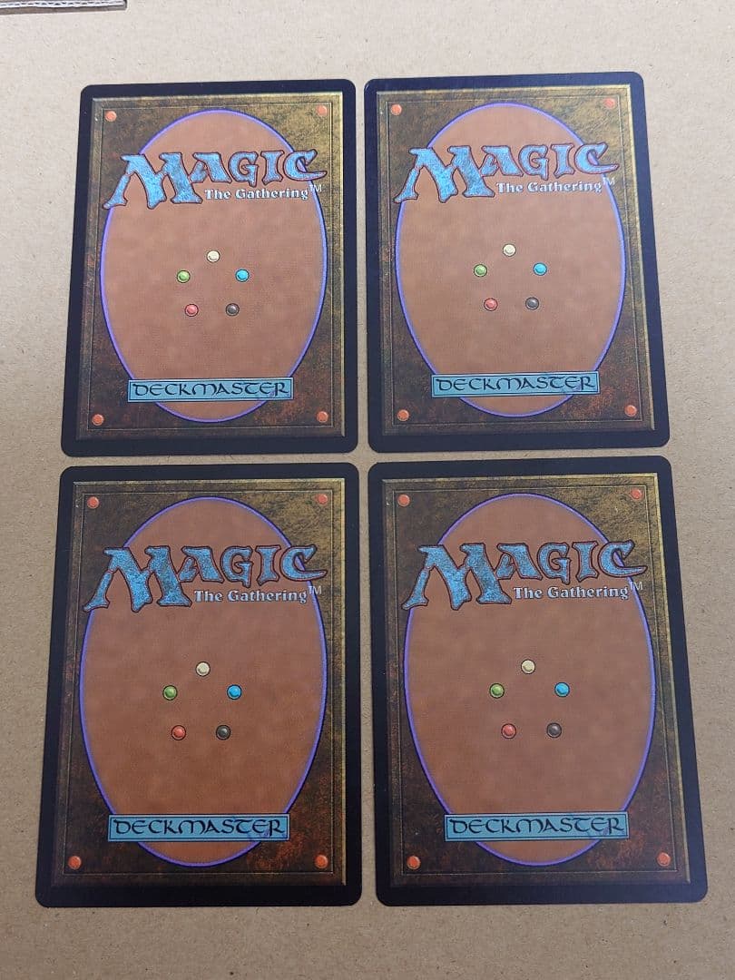 MTG 精力の護符 日本語 4枚セット