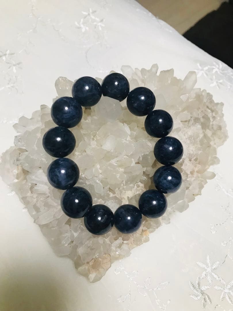 サファイア　大玉ブレスレット