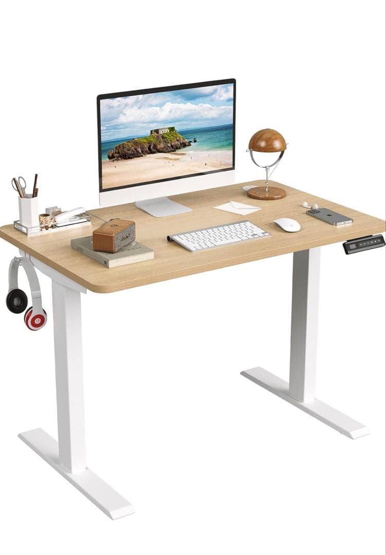 期間限定〜6/21まで Sunon 電動昇降デスク（幅100cmX奥行60cm）