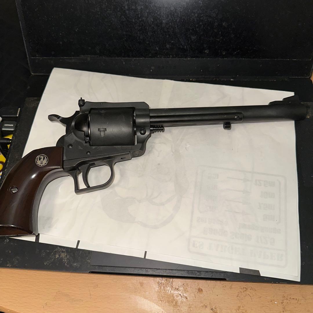 マルシン スーパーブラックホーク 7.5 8mmBB ガスリボルバー　gbb