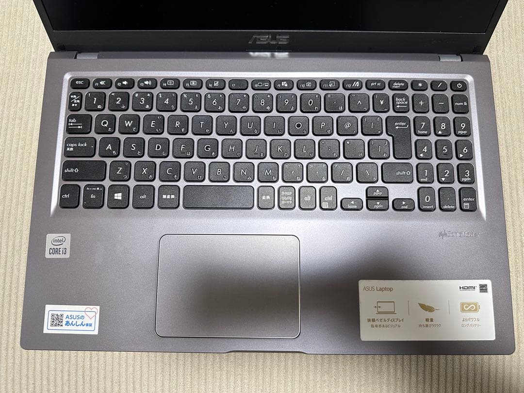 その他ノートPC本体 ASUS VivoBook X515J i3-1005G1 8GB 256GB