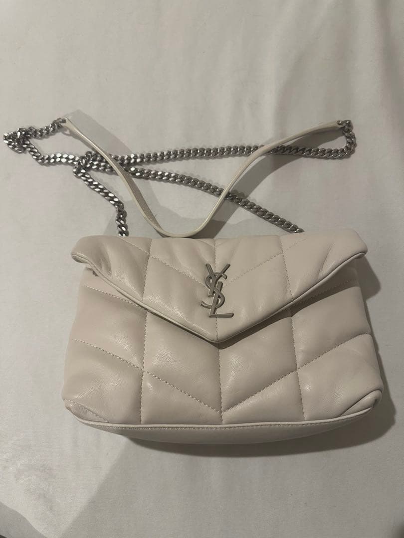 YSL パファースモール（キルティングナッパレザー）