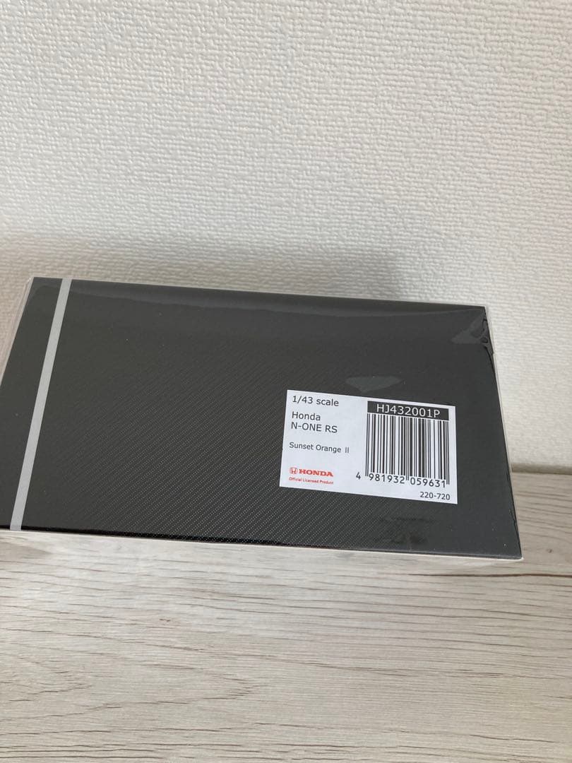 ホンダ N-ONE RS エヌワン rs ミニカー 1/43 未開封 オレンジ
