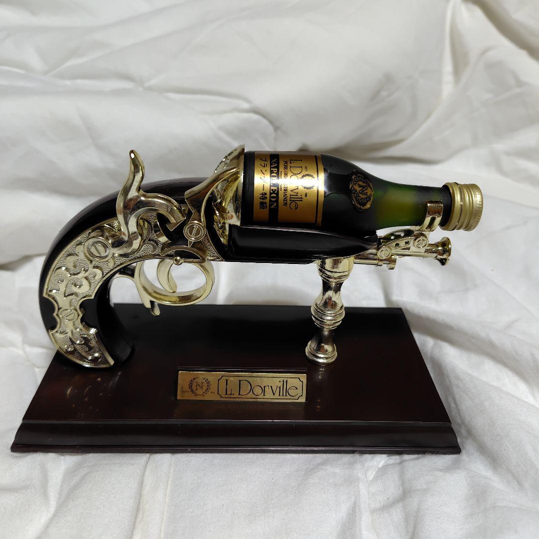 古酒・台座付きナポレオン20年以上経過ミニボトル・ヴィンテージ・希少