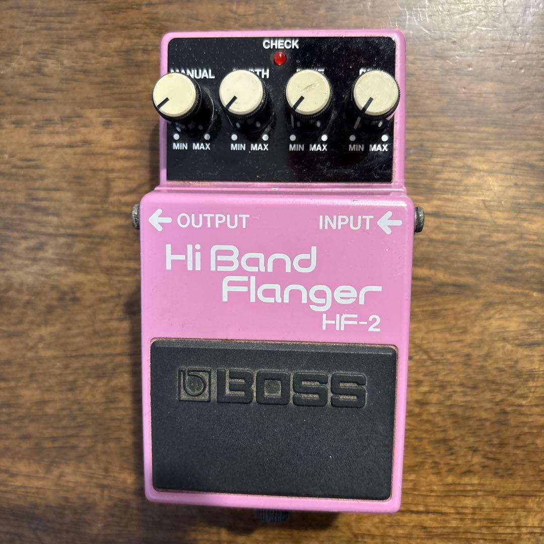 BOSS Hi Band Flanger HF-2 ピンク