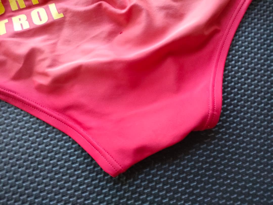 しー【希少】JLAライフセービング協会公式 メンズブーン　競パン　S