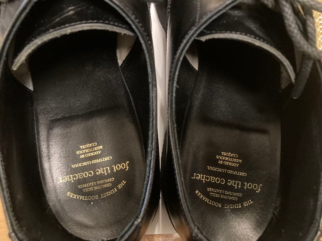 靴 foot the coacher SERVICEMAN SHOES