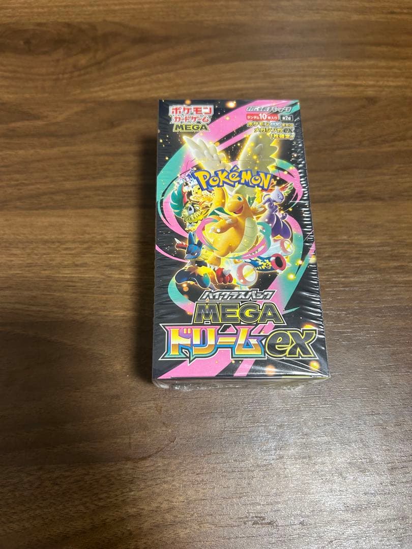 ポケモンカードゲーム MEGA ドリームEX 新品未開封ボックスシュリンク付き