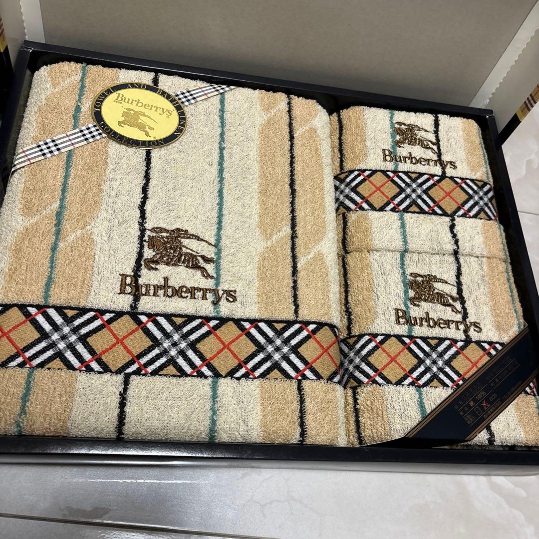 バーバリー　まとめ売り　タオルケット　バスタオル　フェイスタオル