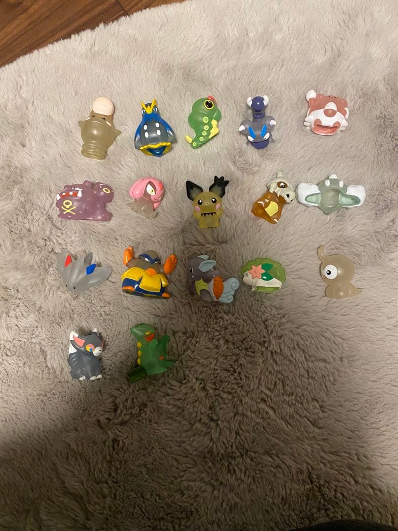 【中古】ポケモンソフビ　フィギュア 等　クリアあり200体以上