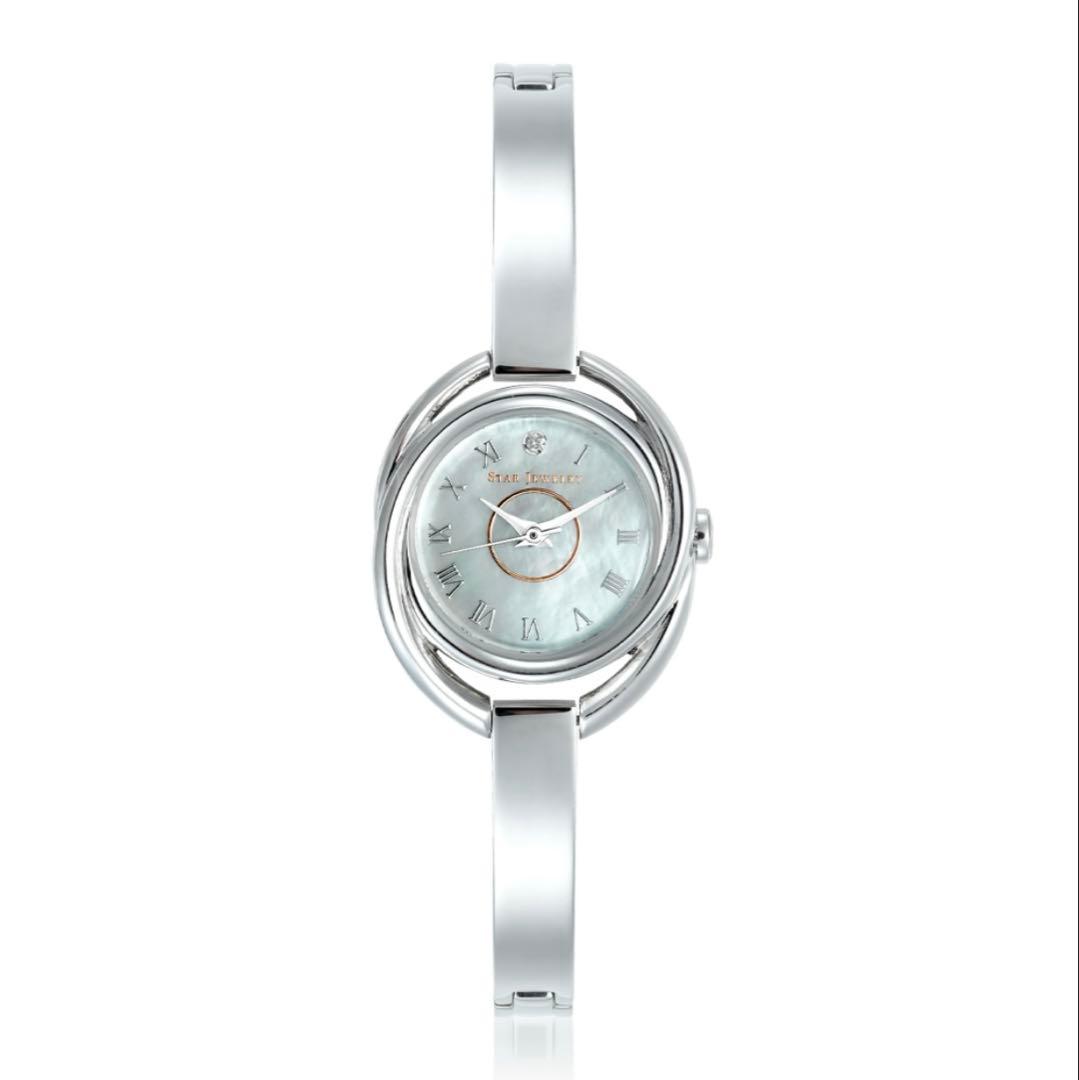スタージュエリーエコー　シルバー時計