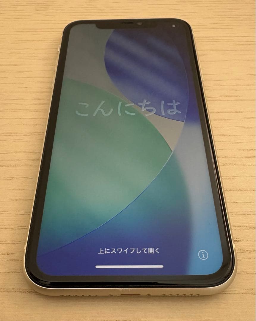 《側面キズあり》《本体のみ》iPhone11 128GB ホワイト SIMフリー