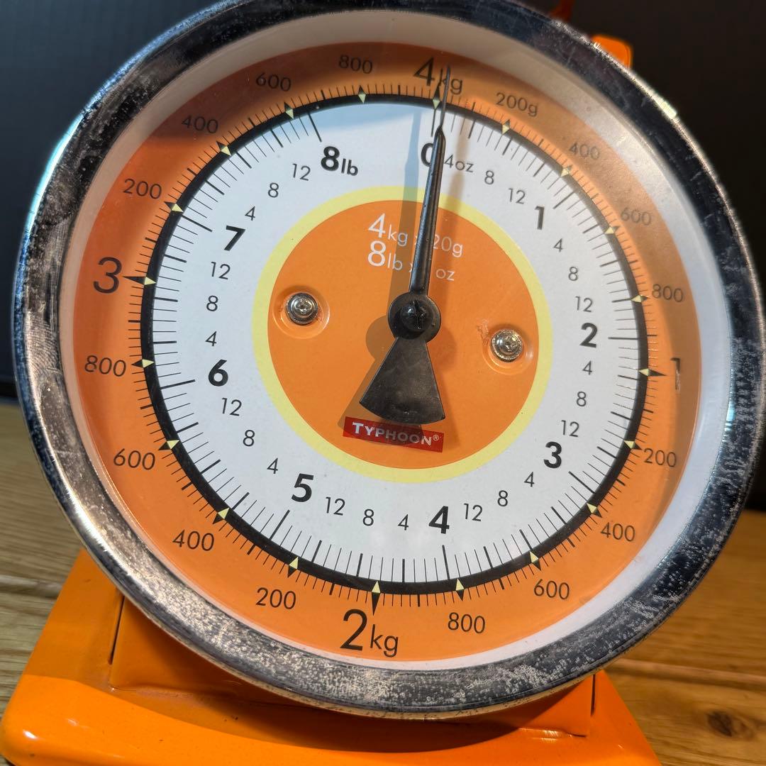 TYPHOON社製 キッチンスケール ビンテージ 計量器 イギリス 希少