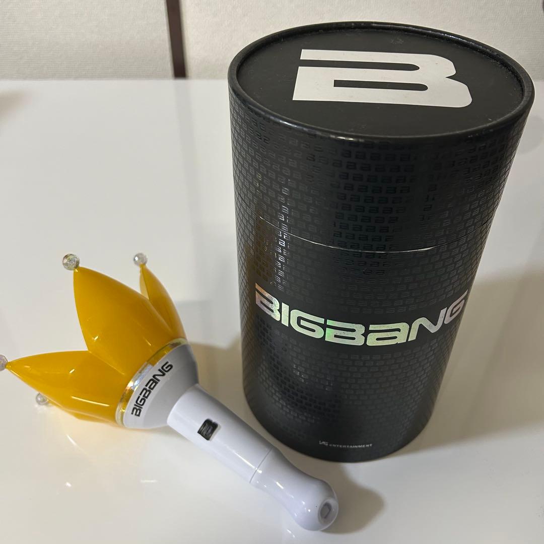 YG公式 BIGBANG 王冠型 ペンライト G-DRAGON 電池ケース付き