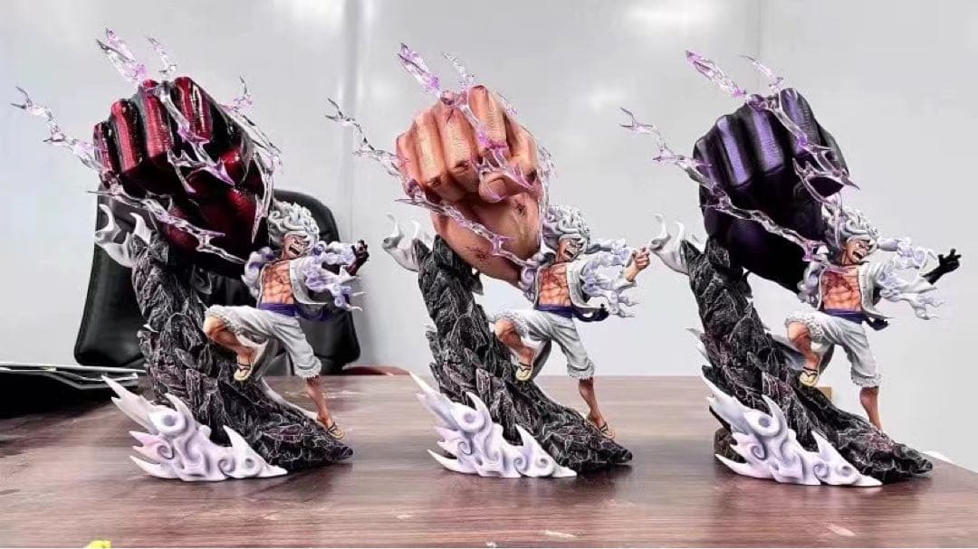 ワンピース ニカ ルフィ ガレージキット ガレキ スタチュー⑦①