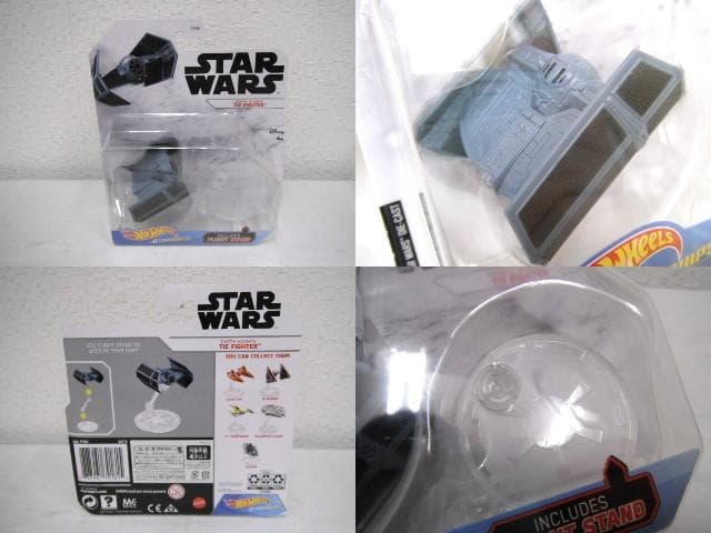 未使用品 ホットウィール スターウォーズ 乗り物フィギュア 計9個セット