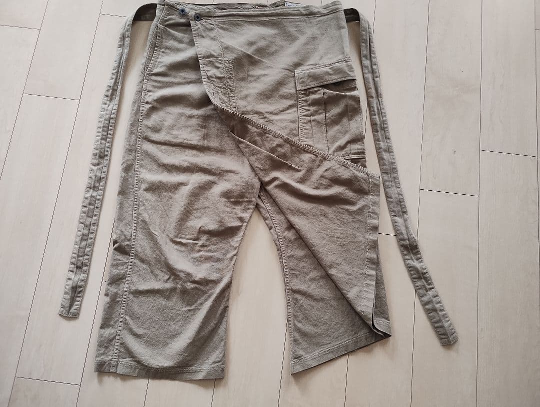 キャンセル　KAPITAL　ラップパンツ　ベージュ　L