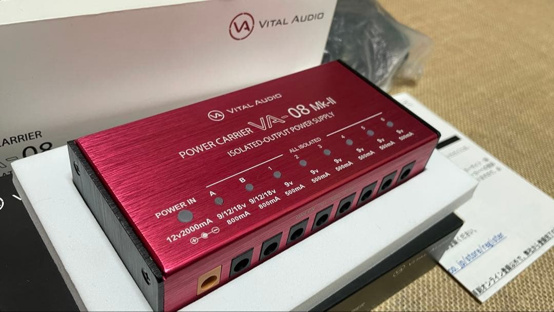vital audio va-08 mk-2 動作未確認品！