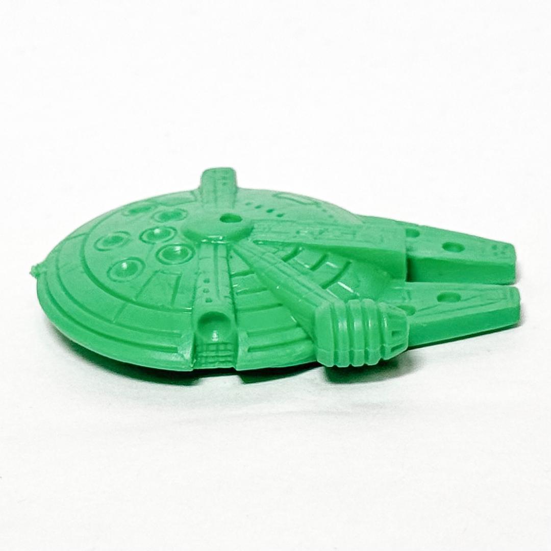 スターウォーズ　消しゴム　ミレニアムファルコン（緑）TAKARA U.S.A