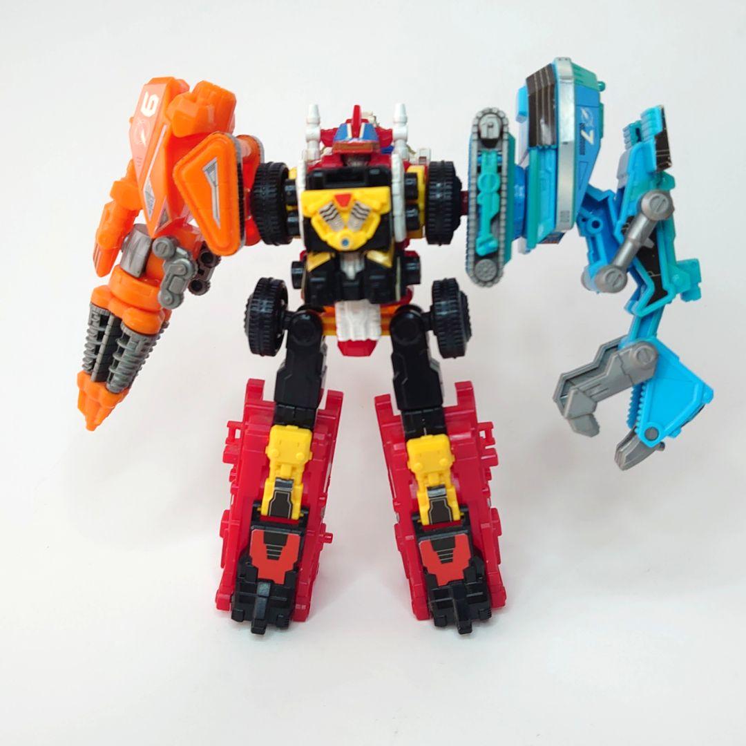 組立済 轟轟戦隊ボウケンジャー ミニプラ スーパーダイボウケンセット(一部欠品)