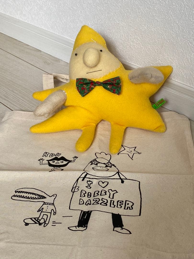 ボビーダラス 美品 お星様 一点もの エコバッグ付